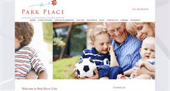 Desktop Screenshot of parkplacetyler.com